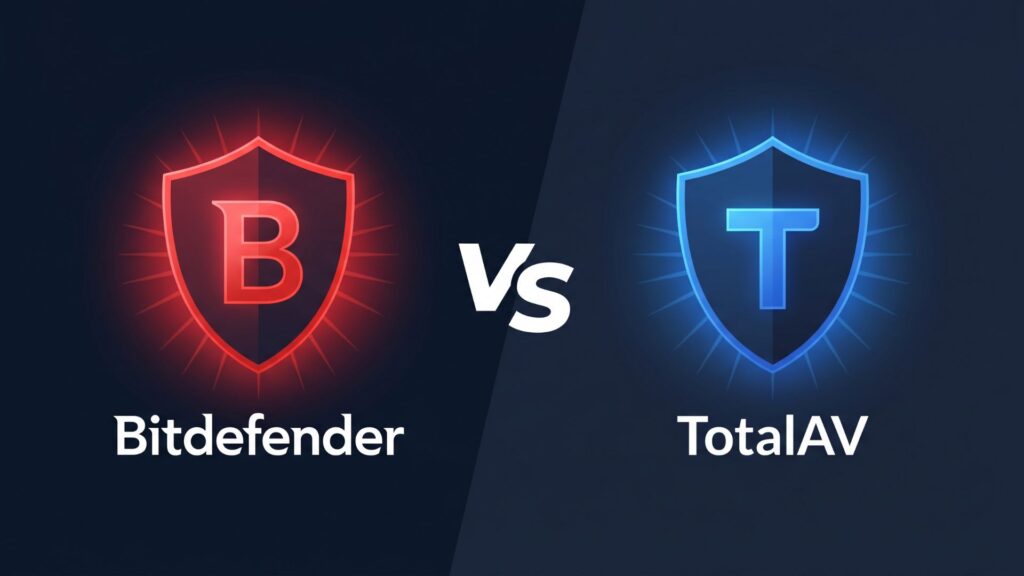 Bitdefender vs TotalAV antivirus full comparison 2026 which is better